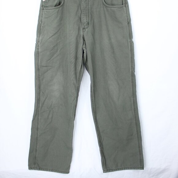 Carhartt FR Flame Resistant CAT 2 Pants Men's 35x30 Green FRB159 MOS Utility - Picture 2 of 9